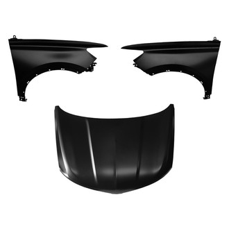 Replace® - 3-Piece (Hood Panel, Front Driver and Passenger Side Fender) (CAPA Certified)