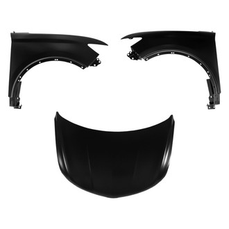 Replace® - 3-Piece (Hood Panel, Front Driver and Passenger Side Fender) (CAPA Certified)