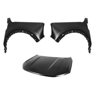 Replace® - 3-Piece (Hood Panel, Front Driver and Passenger Side Fender) (CAPA Certified)