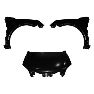 Replace® - 3-Piece (Hood Panel, Front Driver and Passenger Side Fender) (CAPA Certified)