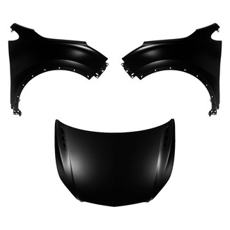 Replace® - 3-Piece (Hood Panel, Front Driver and Passenger Side Fender)