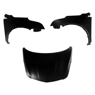 Replace® - 3-Piece (Hood Panel, Front Driver and Passenger Side Fender) (CAPA Certified)