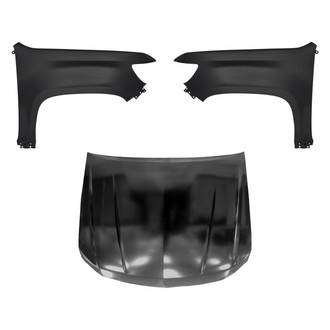 Replace® - 3-Piece (Hood Panel, Front Driver and Passenger Side Fender) (Standard Line)