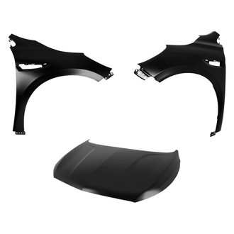 Replace® - 3-Piece (Hood Panel, Front Driver and Passenger Side Fender) (CAPA Certified)