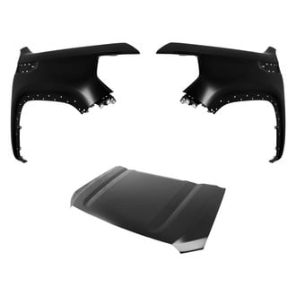 Replace® - 3-Piece (Hood Panel, Front Driver and Passenger Side Fender) (CAPA Certified)