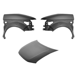 Replace® - 3-Piece (Hood Panel, Front Driver and Passenger Side Fender) (CAPA Certified)
