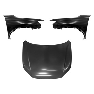 Replace® - 3-Piece (Hood Panel, Front Driver and Passenger Side Fender) (CAPA Certified)