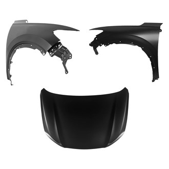 Replace® - 3-Piece (Hood Panel, Front Driver and Passenger Side Fender) (Standard Line)