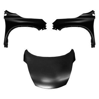 Replace® - 3-Piece (Hood Panel, Front Driver and Passenger Side Fender) (Standard Line)