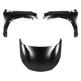 Replace® - 3-Piece (Hood Panel, Front Driver and Passenger Side Fender) (Standard Line)