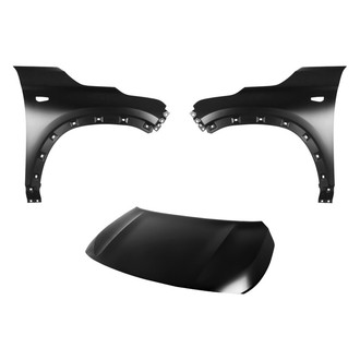 Replace® - 3-Piece (Hood Panel, Front Driver and Passenger Side Fender) (Standard Line)