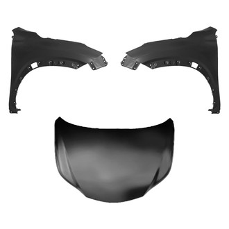 Replace® - 3-Piece (Hood Panel, Front Driver and Passenger Side Fender) (CAPA Certified)
