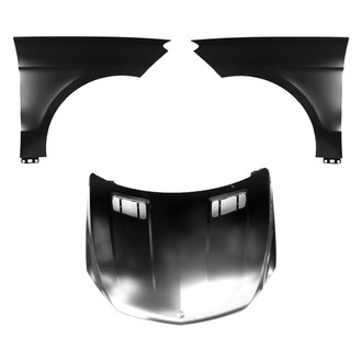 Replace® - 3-Piece (Hood Panel, Front Driver and Passenger Side Fender) (CAPA Certified)