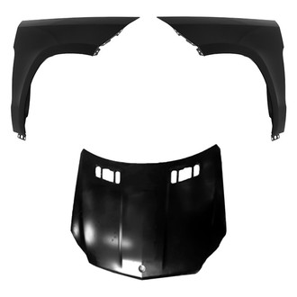 Replace® - 3-Piece (Hood Panel, Front Driver and Passenger Side Fender) (CAPA Certified)