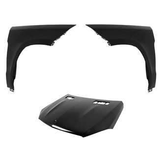 Replace® - 3-Piece (Hood Panel, Front Driver and Passenger Side Fender) (CAPA Certified)