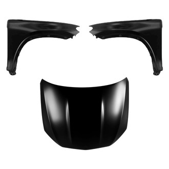 Replace® BNDL-206846 - 3-Piece (Hood Panel, Front Driver and Passenger Side Fender) (CAPA Certified)