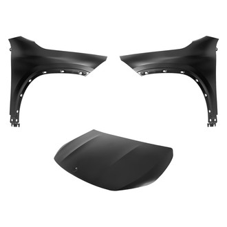 Replace® - 3-Piece (Hood Panel, Front Driver and Passenger Side Fender)