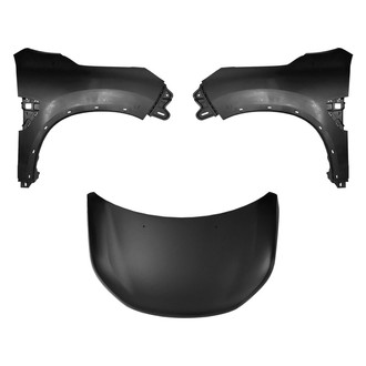 Replace® - 3-Piece (Hood Panel, Front Driver and Passenger Side Fender) (CAPA Certified)