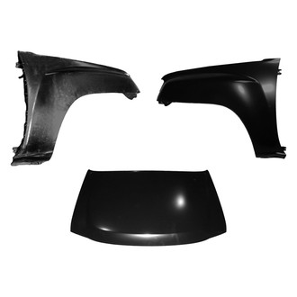 Replace® - 3-Piece (Hood Panel, Front Driver and Passenger Side Fender) (CAPA Certified)
