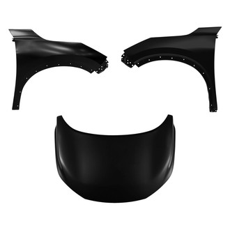 Replace® - 3-Piece (Hood Panel, Front Driver and Passenger Side Fender) (Standard Line)