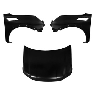 Replace® - 3-Piece (Hood Panel, Front Driver and Passenger Side Fender) (CAPA Certified)