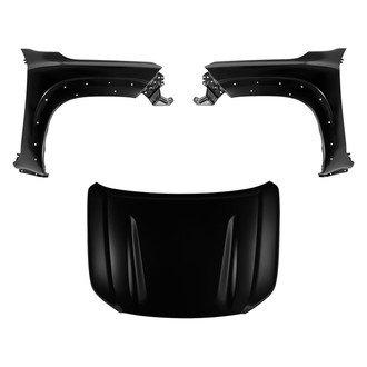 Replace® - 3-Piece (Hood Panel, Front Driver and Passenger Side Fender) (CAPA Certified)