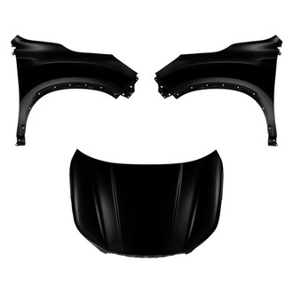Replace® - 3-Piece (Hood Panel, Front Driver and Passenger Side Fender) (Standard Line)