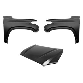 Replace® - 3-Piece (Hood Panel, Front Driver and Passenger Side Fender) (CAPA Certified)