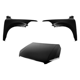 Replace® BNDL-206956 - 3-Piece (Hood Panel, Front Driver and Passenger Side Fender) (CAPA Certified)