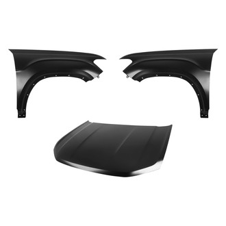 Replace® - 3-Piece (Hood Panel, Front Driver and Passenger Side Fender) (CAPA Certified)