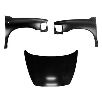 Replace® - 3-Piece (Hood Panel, Front Driver and Passenger Side Fender) (Platinum Plus)