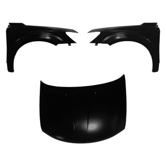 Replace® - 3-Piece (Hood Panel, Front Driver and Passenger Side Fender) (Platinum Plus)