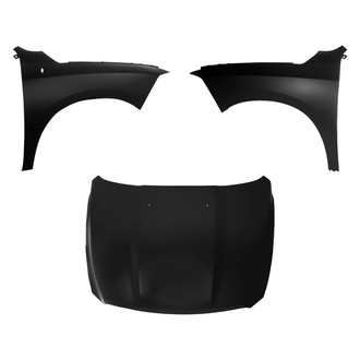 Replace® - 3-Piece (Hood Panel, Front Driver and Passenger Side Fender) (Platinum Plus)