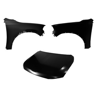 Replace® - 3-Piece (Hood Panel, Front Driver and Passenger Side Fender) (Platinum Plus)