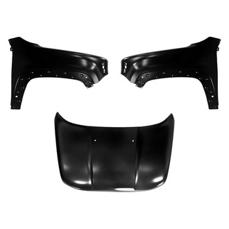 Replace® - 3-Piece (Hood Panel, Front Driver and Passenger Side Fender) (Platinum Plus)