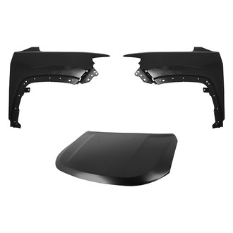 Replace® - 3-Piece (Hood Panel, Front Driver and Passenger Side Fender) (Platinum Plus)