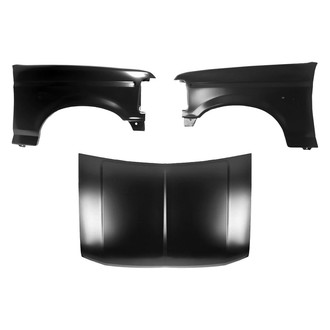 Replace® - 3-Piece (Hood Panel, Front Driver and Passenger Side Fender) (Platinum Plus)
