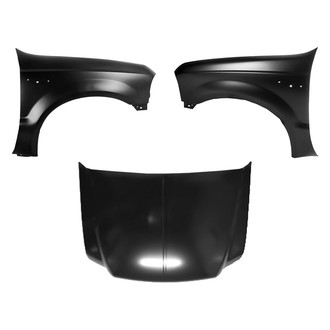 Replace® - 3-Piece (Hood Panel, Front Driver and Passenger Side Fender) (Platinum Plus)