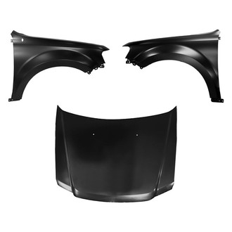 Replace® - 3-Piece (Hood Panel, Front Driver and Passenger Side Fender) (Platinum Plus)