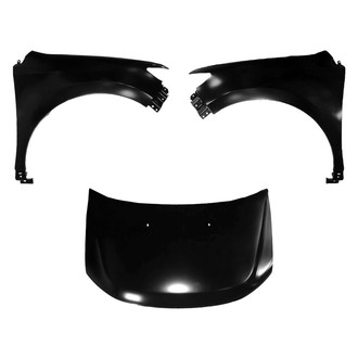Replace® - 3-Piece (Hood Panel, Front Driver and Passenger Side Fender) (Platinum Plus)