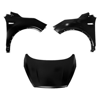 Replace® - 3-Piece (Hood Panel, Front Driver and Passenger Side Fender) (Platinum Plus)
