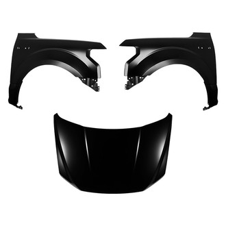 Replace® - 3-Piece (Hood Panel, Front Driver and Passenger Side Fender) (Platinum Plus)