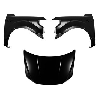Replace® - 3-Piece (Hood Panel, Front Driver and Passenger Side Fender) (Platinum Plus)