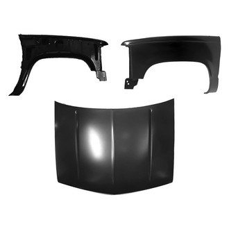 Replace® - 3-Piece (Hood Panel, Front Driver and Passenger Side Fender) (Platinum Plus)
