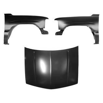 Replace® - 3-Piece (Hood Panel, Front Driver and Passenger Side Fender) (Platinum Plus)