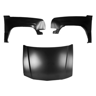 Replace® - 3-Piece (Hood Panel, Front Driver and Passenger Side Fender) (Platinum Plus)
