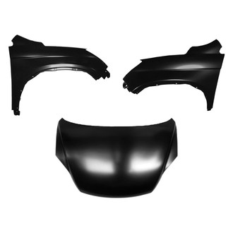 Replace® - 3-Piece (Hood Panel, Front Driver and Passenger Side Fender) (Platinum Plus)