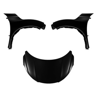 Replace® - 3-Piece (Hood Panel, Front Driver and Passenger Side Fender) (Platinum Plus)