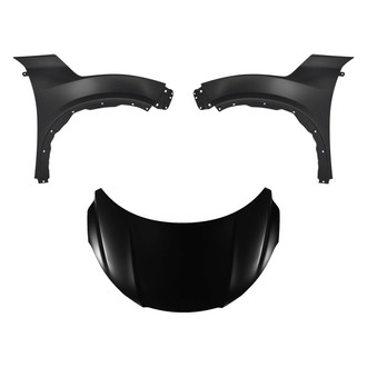 Replace® - 3-Piece (Hood Panel, Front Driver and Passenger Side Fender) (Standard Line)