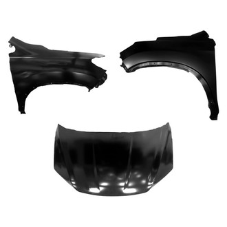 Replace® - 3-Piece (Hood Panel, Front Driver and Passenger Side Fender) (Standard Line)
